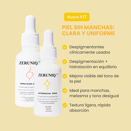 KIT - PIEL SIN MANCHAS: CLARA Y UNIFORME