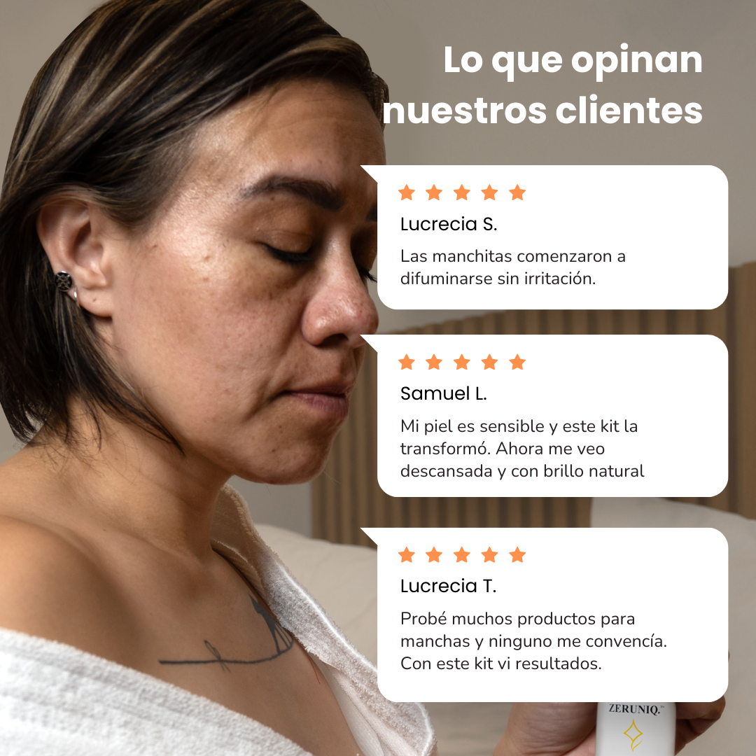 KIT - PIEL SIN MANCHAS: CLARA Y UNIFORME