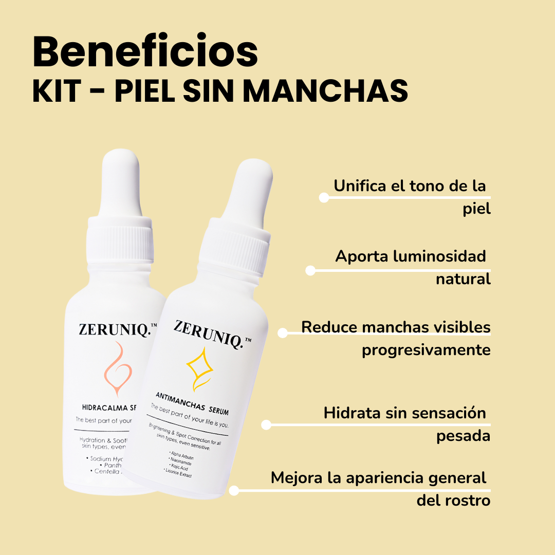 KIT - PIEL SIN MANCHAS: CLARA Y UNIFORME