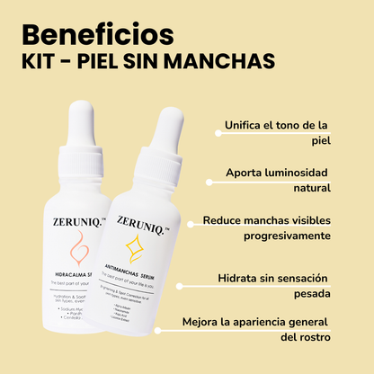 KIT - PIEL SIN MANCHAS: CLARA Y UNIFORME